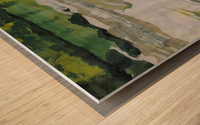 DANCING RIVER Wood print