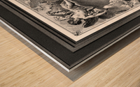 Piece Commemorative dun Mariage by Pierre-Philippe Choffard Classical Fine Art Xzendor7 Old Masters Reproductions Wood print