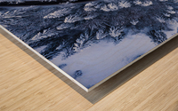 The road not taken Wood print