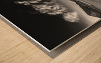 Rosamarina lake Wood print