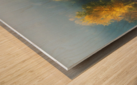 side of light Wood print