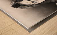 John Lennon Wood print