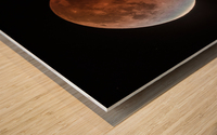 2021 eclipse Wood print