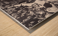 1965 Harvard vs. Yale Football Art Wood print