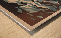 Vintage Poster for Remington Wood print