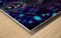 The Helix Wood print