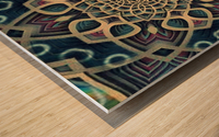 Burst Wood print