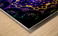 Holographic Universe Wood print