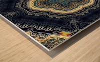 Fractaling Pattern v1 Wood print