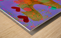 Electrified Couleur  Wood print