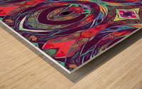 SECRET FIRE  Wood print