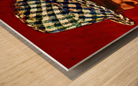 Bear Bryant Crimson Sky  Wood print