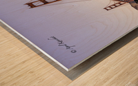 Golden Gate Bridge  Wood print