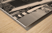 BW   Candid Retrospective 2001   Oh Yeah Slide Away   William Robert Stanek   Rare Limited Edition Wood print