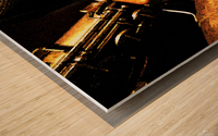 Brass Tenor  Wood print