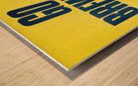 Go Brewers 1974 Wood print