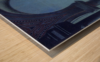 Tripoli travel poster Wood print
