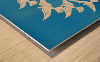 Lait Sante Tranquillite Poster Wood print