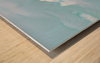 TROPICAL TURQUOISE SEA Wood print