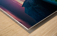Crystal blue lake Wood print
