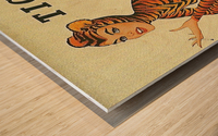 De Moore Tigra Advertising Poster Wood print