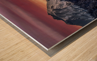 Turnagain Pass Winter Wood print