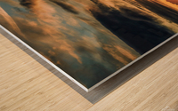 China Poot Sunrise Wood print