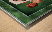 The Big White Book by Pearl Alice Frush Mann Remastered Vintage Retro Xzendor7 Art Reproductions Wood print