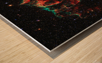 NCG 6995 Eastern Veil Nebula Wood print