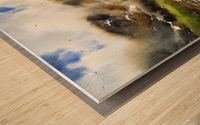Mountain Creek Wood print