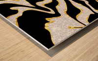 Zebra Wood print