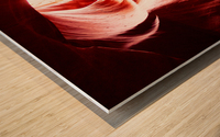 Antelope Canyon Heart Wood print