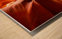 Antelope Canyon Wood print
