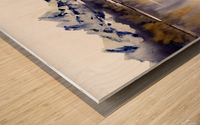 Mountain Wood print