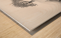 bonsai Wood print