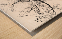 Looking Up - Branching Out - Oak Tree Abstract Wood print