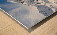 Snowy Mountain Wood print