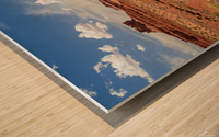 Red Desert Wood print