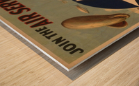 Air Service Wood print