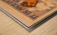 Go help Wood print