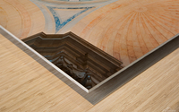 Lisbon Pantheon ceiling Wood print