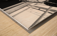 The Printers Desk Wood print