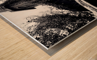 Nature Consumes Wood print