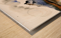 Mountains 2 Wood print