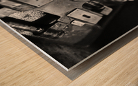 Aim and Fire Wood print