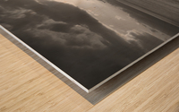 BW Serenity Perfect Bliss Sunset Wood print