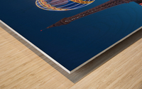 Las Vegas at Night Wood print