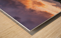 Acadia Sunsets Wood print