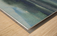 Calm Abstract Landscape 13 Wood print