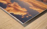 At the Rim Wood print